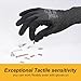 dinopro 12-Pair A4 Thin Cut Resistant Work Gloves for Delicate Handling & Cutting,with Reinforced Thumb,Non Slip,Touch-screen (Small)