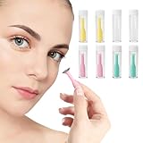 8PCS Contact Lens Remover Tool, Soft Silicone Contact Lens Applicator with Suction Holder, 4 Colors Lens Remover Inserter for Travel Outdoor and Daily Use