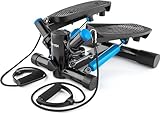 Gymtek XST500 Stepper, Drehstepper inkl. Expanderbänder - Twist Mini Stepper mit LCD...