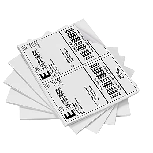 Shipping Labels, Pacific Mailer Half Sheet Shipping Label Compatible