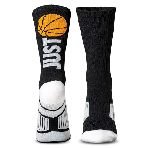 ChalkTalkSPORTS Basketball Performance Crew Socks - Multiple Designs & Colors - Youth & Adult - Basketball Mid-Calf Socks3