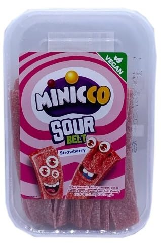 See full amazon price history chart for Minicco Sour Belt Strawberry Flavour, 100g Box Minicco Sour Belt Strawberry Flavour, 100g Box (B0DCZN73ZT) Amazon Price History, Amazon Price Tracker