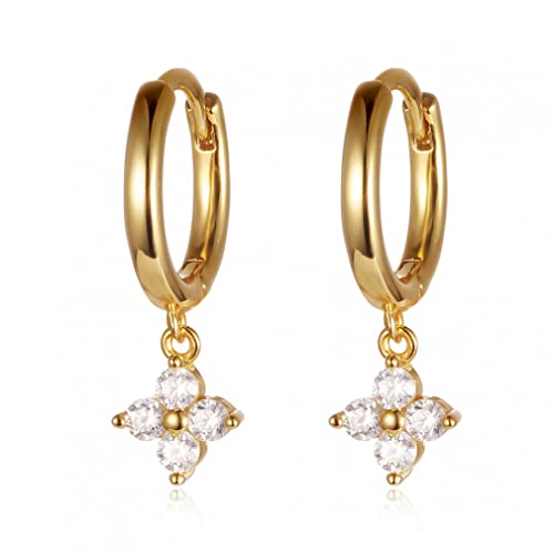 Boucles d'oreilles S925 or et argent à offrir pour un anniversaire