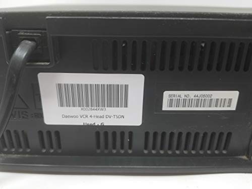 Daewoo VCR 4-Head DV-T5DN