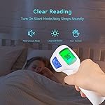 Berrcom Digital Non Contact Infrared Forehead Thermometer Contactless Thermometer 3 in 1 for Kids Infant Adult Fever Check Thermometer Temperature Gun for Baby - Image 5