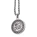 ZKDC Engraved islam Muslim Quran Allah stainless steel necklace with 60 cm chain