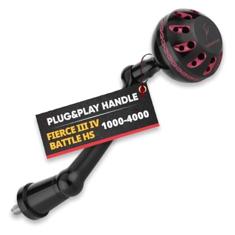 GOMEXUS Power Handle for Penn Fierce III IV 1000-4000 Spinning Reel Replacement Handle Cover