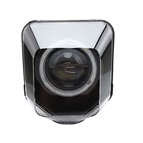 Couverture phare de moto de piste pour éviter les bris d'optique en enduro