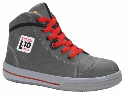 ELTEN Sicherheitsschuhe Vintage Mid ESD S3, Damen und Herren, Leder, Stahlkappe,...