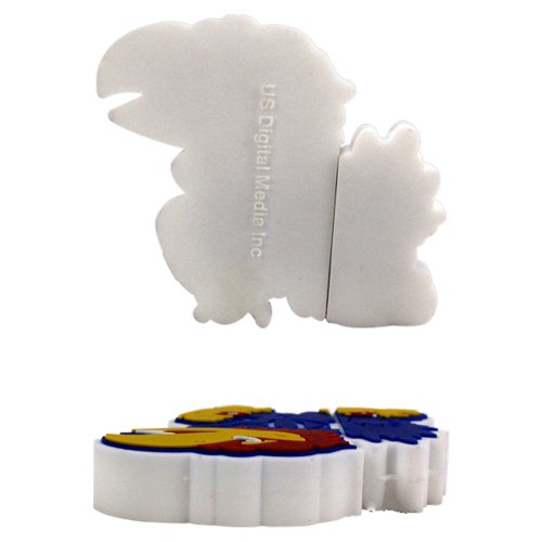 Ncaa Kansas Big Jay Shape Usb Drive, 8Gb #TOP1