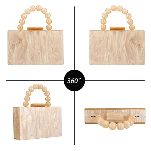 Image of Women Acrylic Clutch Purse Leopard Print Evening Bag Chain Formal Handbag Party Bridal Wedding Clutch Purse for Women