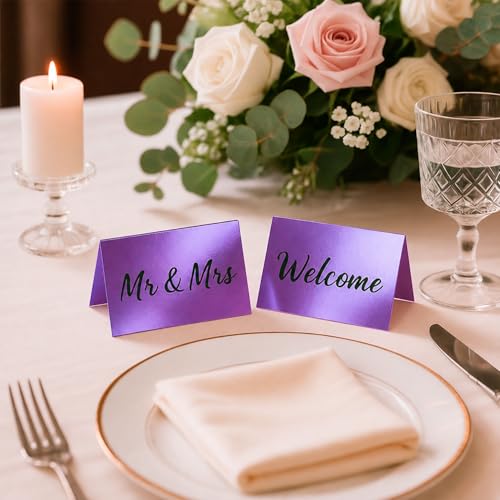 25 Sheets Metallic Purple Mirror Cardstock Paper 8.5 x 11 Shimmer Sheets 250gsm/92lb Heavyweight Scrapbook Paper for Certificates, Invitations, Greeting Cards, Crafts, Graduations - Image 8