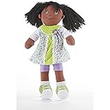 Apple Dumplin Black Doll in Green