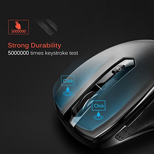 Souris sans fil VicTsing 2.4G 6 boutons - 3