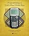 Programming the TI-83 Plus/TI-84 Plus