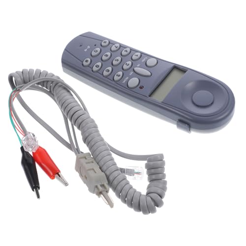 Kichvoe Tester Per Cavi Di Rete e Telefonici Strumento Di Test Per Cavi Dispositivo Per Test Di Telefonici e Rete Accessori Per Di