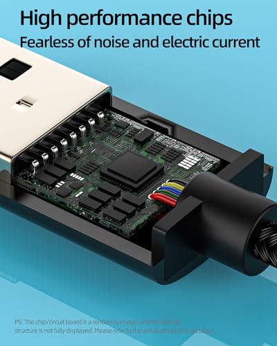 Adaptador de audio USB a Jack 3.5mm auxiliar miniatura 2