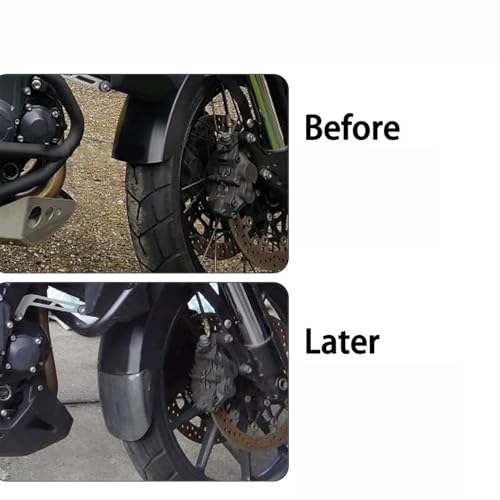Garde-boue avant de moto noir pour Tiger Explorer XC 2016 2017 - 7