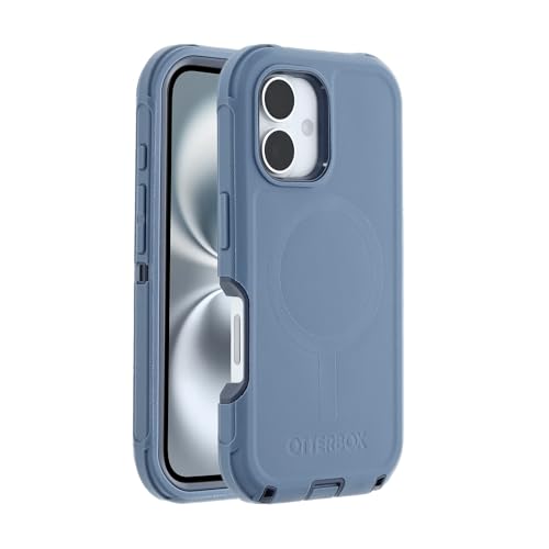 Image of OtterBox iPhone 16 Defender Series Case - Baby Blue Jeans -