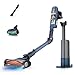 Shark Detect Speed Clean & Empty Pet Pro Akku-Staubsauger, Reverse Clean, bis zu 60 Minuten Laufzeit, inklusive selbstentleerender Ladestation und Tierhaaraufsatz, Salbeigrau IA3241EUT