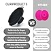 Face Scrubber,Silicone Face Scrubber for Men Women,Third Generation Upgraded 1262 Soft Bristle Manual Cleansing Brushes,Suitable for All Skin Types,face exfoliating Cleaning Brush (Black) (Large)