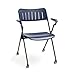 OFM Stanza Nesting Plastic Stacking Chair in Navy