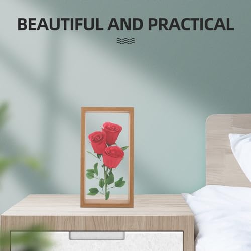 Alipis Moldura Sombra Caixa Sombra Madeira Caixa Exibição DIY Para Flores Secas Espécimes Fotos Arte