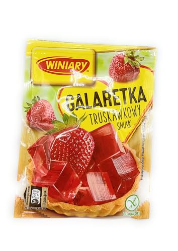 Winiary Galaretka sabor fresa 5 unidades miniatura 1