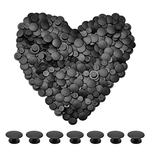 250 Stück Schnalle Kunststoff Knopf Zubehör Charm Rückseite Schuh Charm Knöpfe Runde Knöpfe für Armband, Charms Rückseite, Fabrik, DIY Ornamente