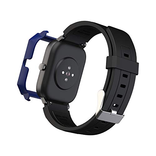 Image of SIKAI CASE SIKAI Bumper Case Cover for Amazfit GTS Anti-Scratch Lightweight Shockproof Screen Protector for Huami Amazfit GTS Smart Watch (Midnight Blue)
