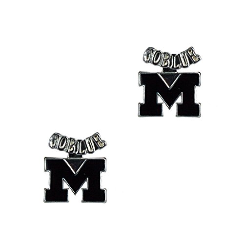 SANDOL Michigan Wolverines Peek-A-Boo Earrings