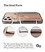 Ringke Slot Card Holder (2 Pack) Designed for Smartphones, Adhesive Stick On Wallet Case Minimalist Slim Hard Premium Credit Card Cash Sleeve - Clear Mist