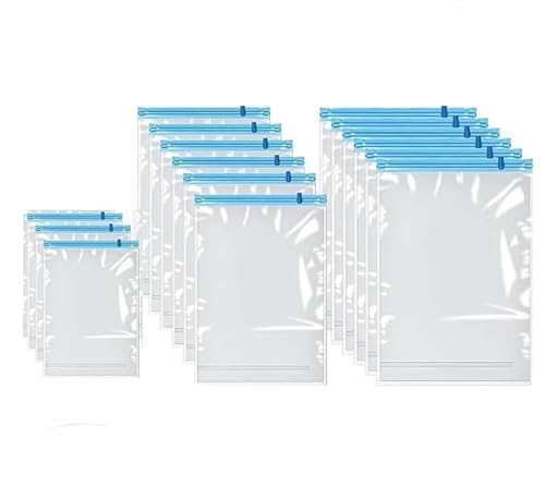 15pcの再使用可能な圧縮ロールです35 × 50cm+40 × 60cm+50 × 70真空トラベル収納、省スペース収納です