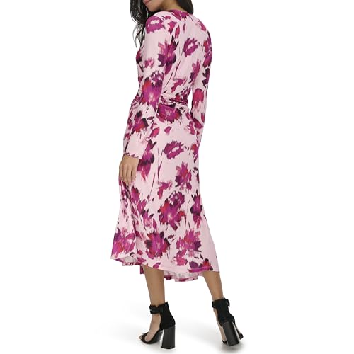 Robe imprimée Calvin Klein à manches longues vêtement premium