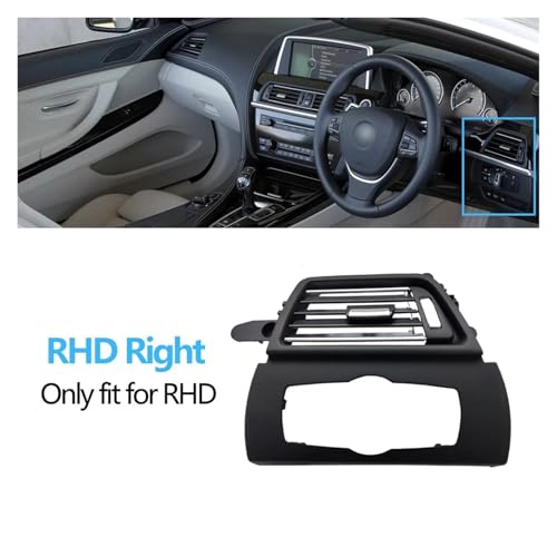 Rejillas de aire acondicionado para BMW Serie 6 2011-2018 RHD de copiloto 2
