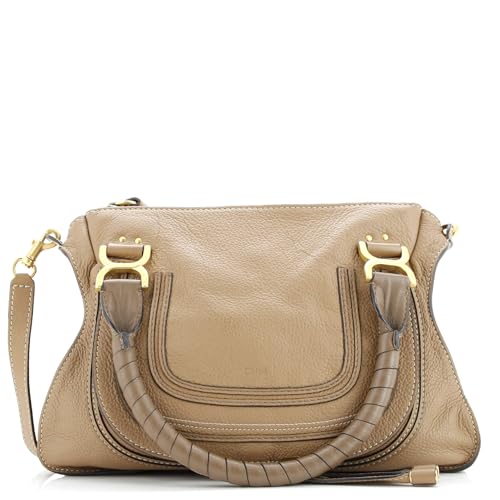 Pre-Loved Marcie Shoulder Bag Leather Medium, Brown