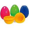 24 Fillable Plastic Easter Egg Hunt Party Supply Pack - 2.5 Assorted Color Plastic Eggs