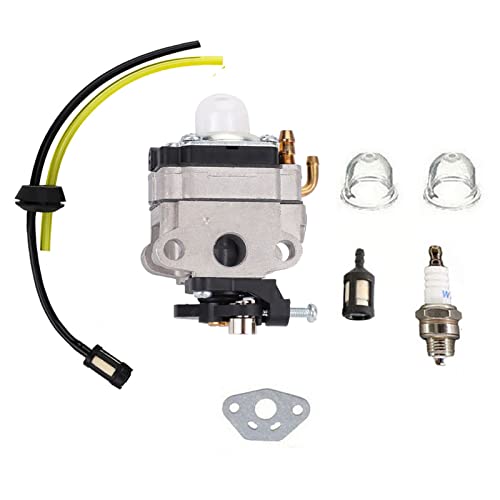 BEIYIPARTS Carburetor for Cub Cadet String Trimmer SS 418 BC 509 ST 428 Spark Plug Fuel Line Primer Bulb