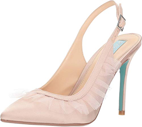 Blue by Betsey Johnson Damen Sb-mia Pump, Beige (Nude Satin), 40 EU Cover