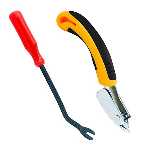 VERCCA Heavy Duty Upholstery and Construction Staple Remover with Tack Puller Tool