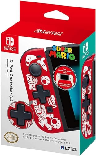 Hori Nintendo Switch D-Pad Controller (L) (Super Mario) By – Officially Licensed By Nintendo – Nintendo Switch