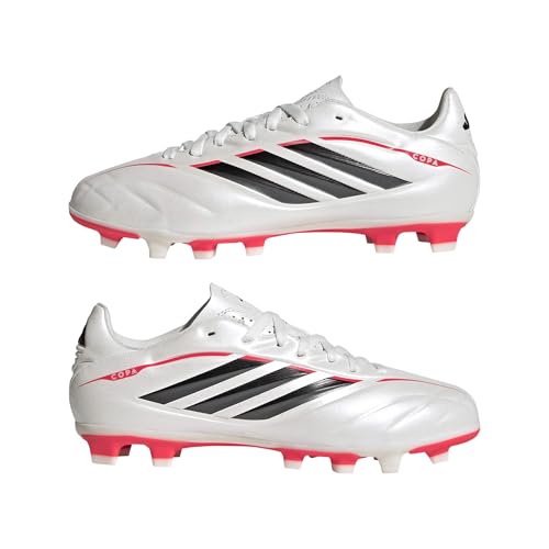 adidas Unisex-Kids Copa Pure Iv Club Firm Ground/Multi Ground Footbal, Zero Metallic/Black/Lucid Red, 1 by adidas - Image 7