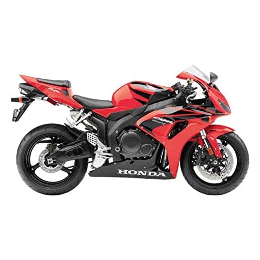 01,12 th skala motorcykel– Honda CBR1000RR i rött/svart