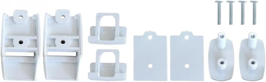 2 Set Caravan Plastic Awning Leg Bracket Kits for Fiamma F45s F80s F65 Awning 98655-176 Polycarbonate RV Camper Accessories