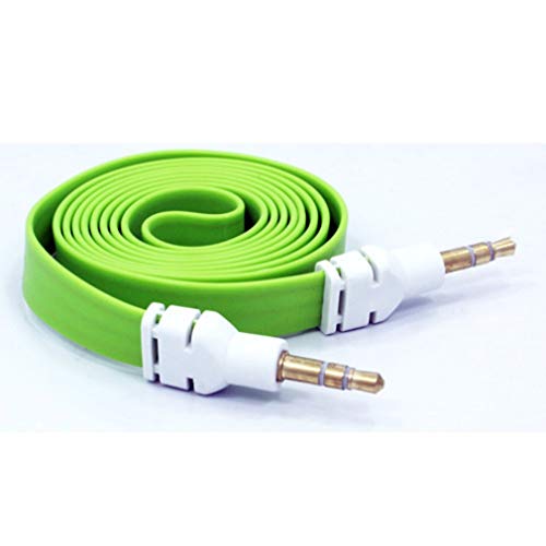 Cable auxiliar de audio con conector 3.5mm macho a macho miniatura 1