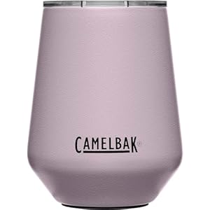 CamelBak Horizon 12oz Wine Tumbler – Insulated Stainless Steel – Tri-Mode Lid – Purple Sky