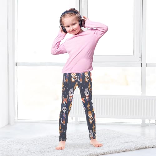 Toddler Girls Leggings Printed Yoga Pants Leggings Pitate Bears for Kids4