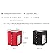 Gift Box Jewelry Luxury Fashion Rotating Large Jewelry Box Jewelry Display Casket Earrings Ring Boxes Jewelry Organizer Gift Box Portable Jewelry Storage Box