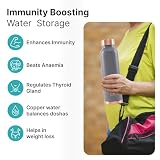 The Better Home Copper Water Bottle 950ml - Teal — view 3
