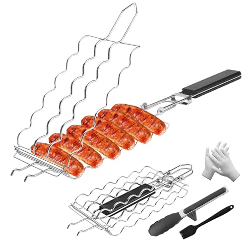 4-in-1 BBQ Set with Handle